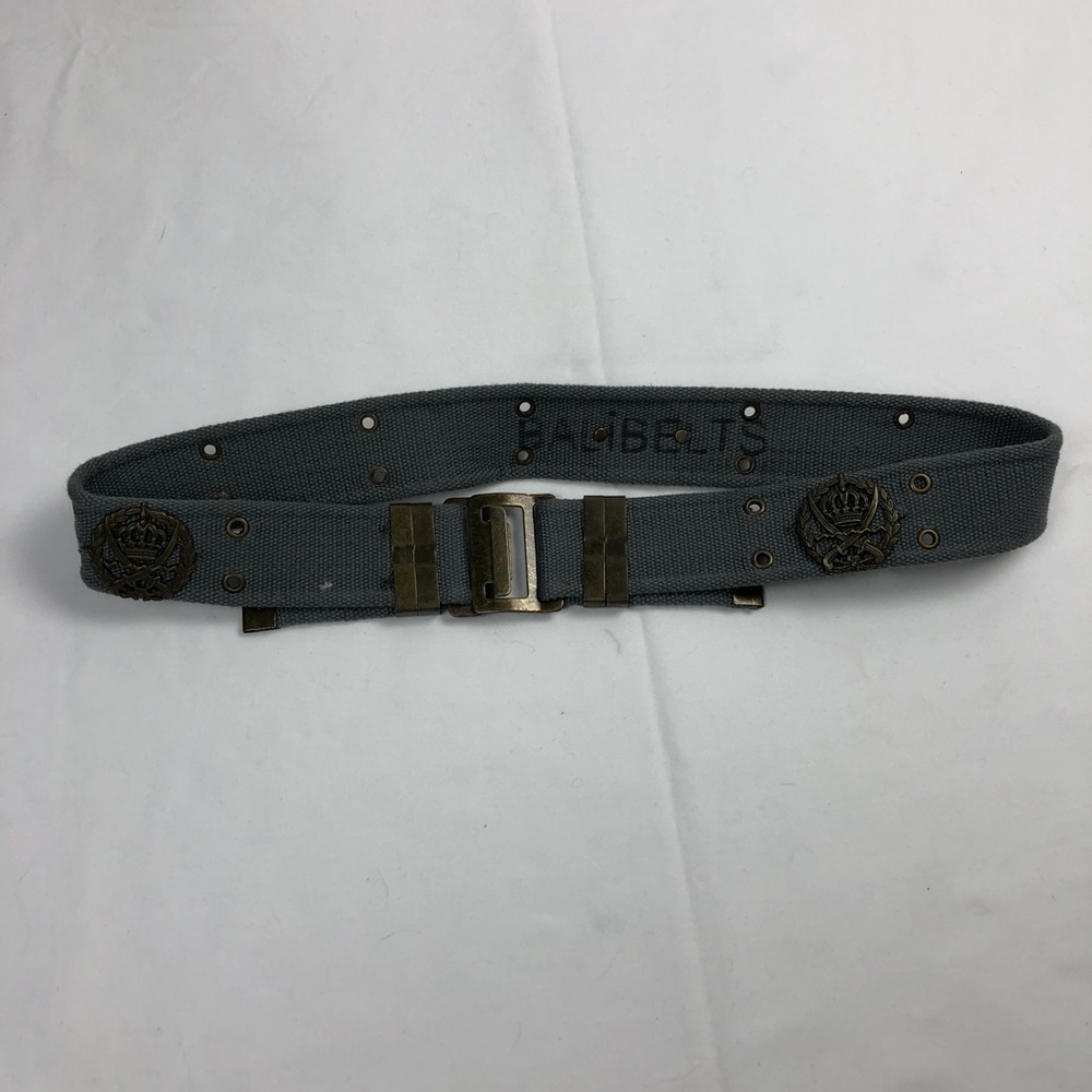 BaliBelts | Gray Canvas‎ Belt